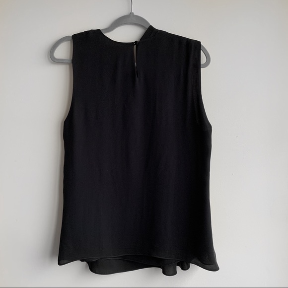 HALSTON HERITAGE | Asymmetrical Blouse | Sz 0 - Picture 3 of 5